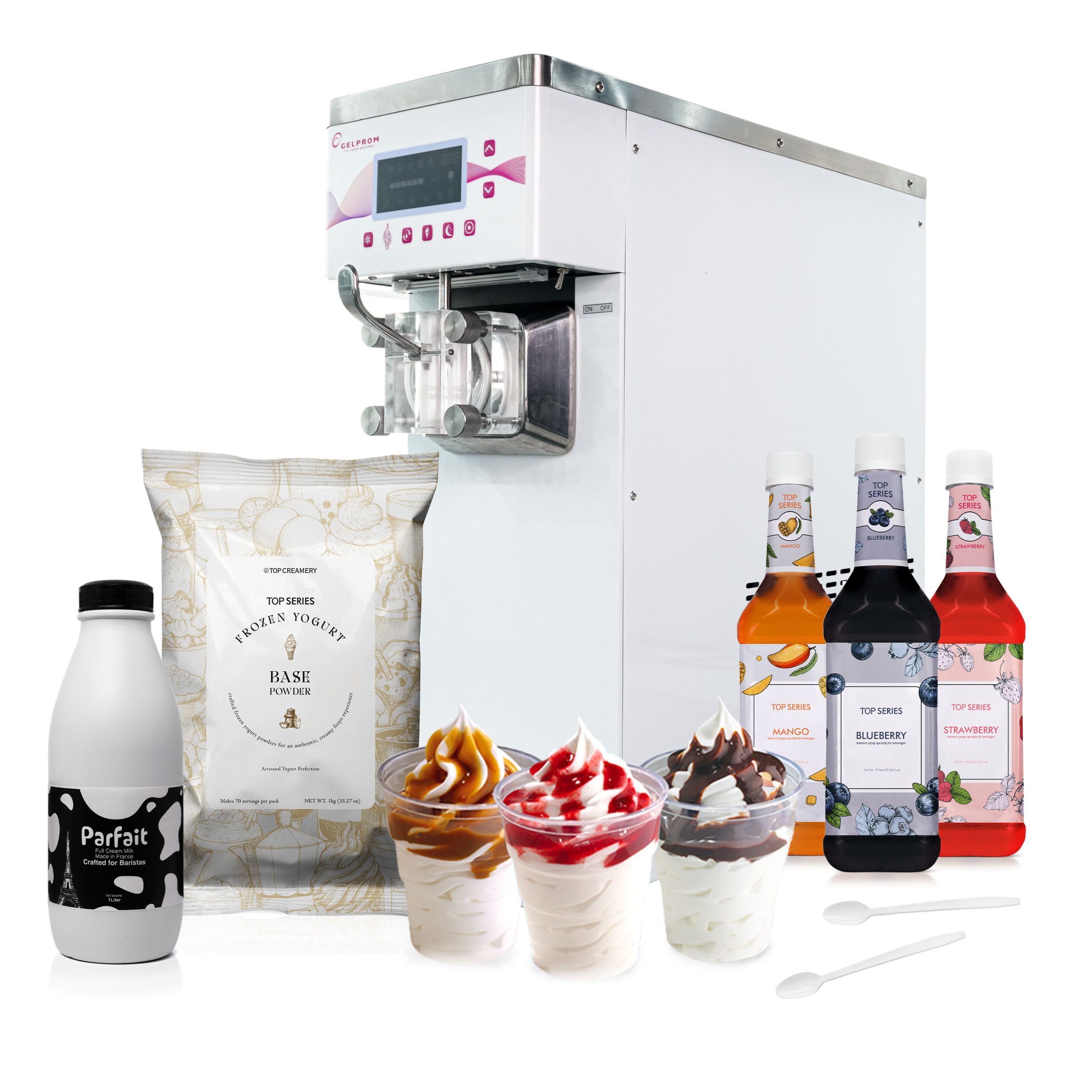 frozen yoghurt machine